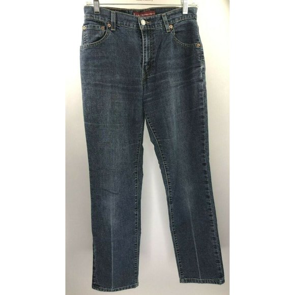 Women's Levi's Classic Relaxed Fit Stretch 550 Jeans Tapered Leg Size Medium - Picture 1 of 7